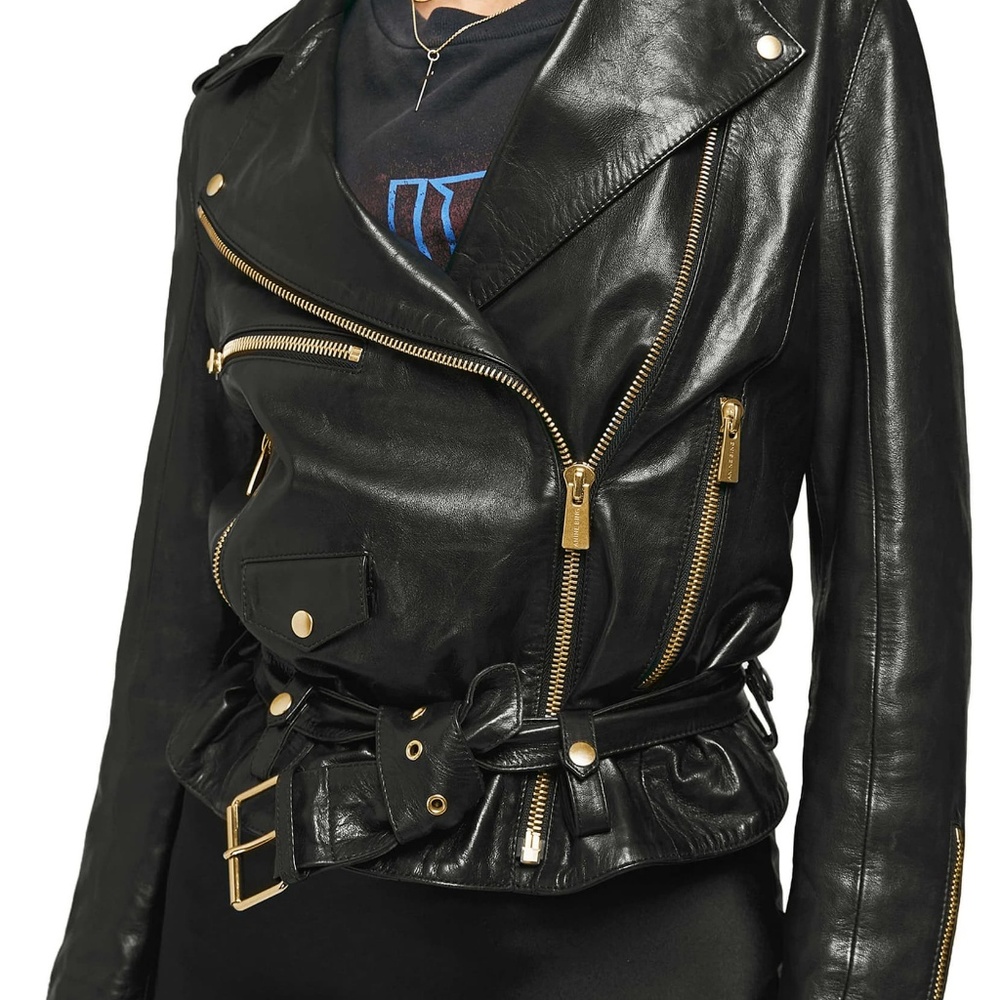 Anine Bing Vintage Leather Jacket - Picture 2 of 7